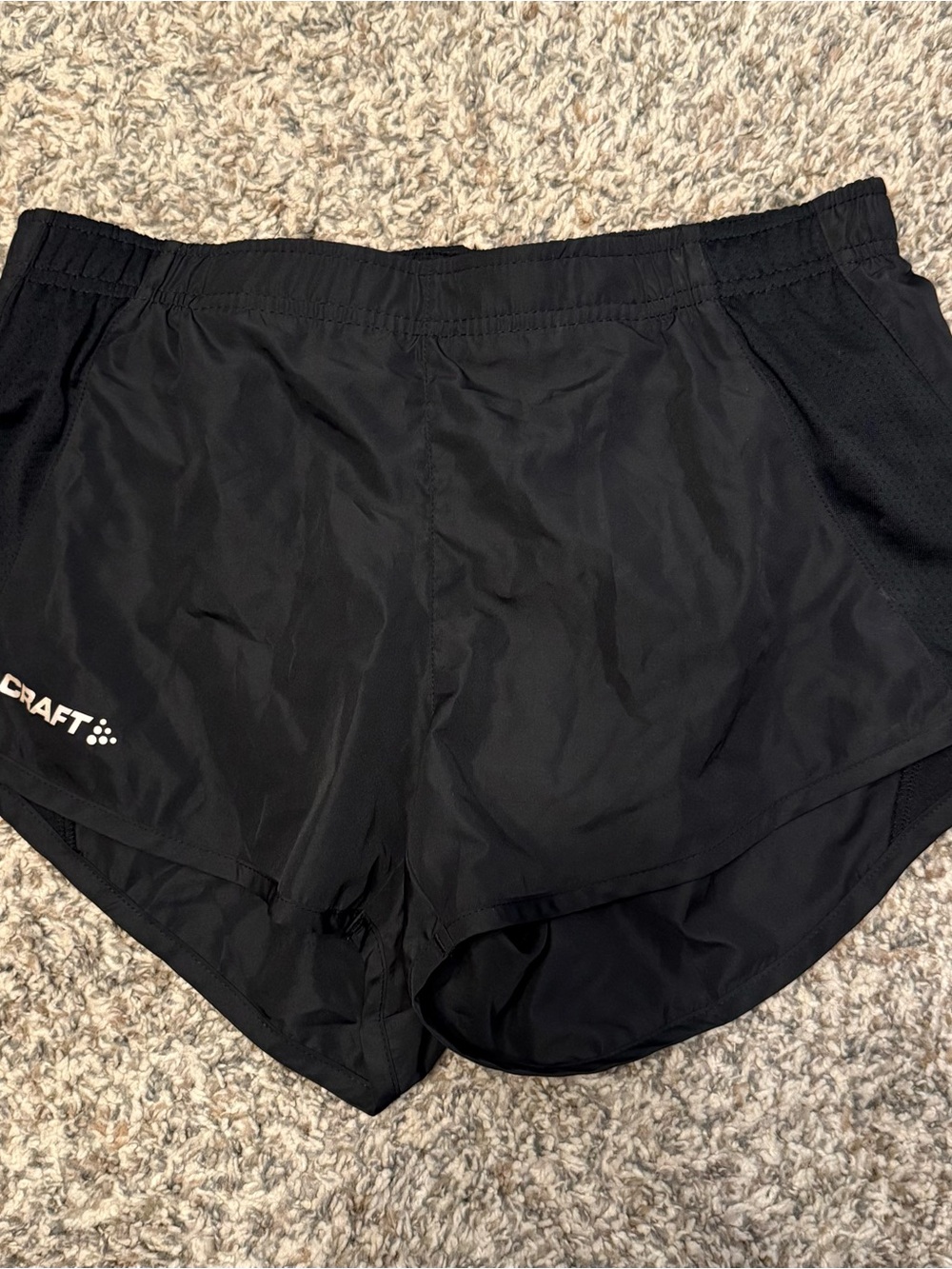 Craft Black Women’s Athletic Running Shorts (M) NWT